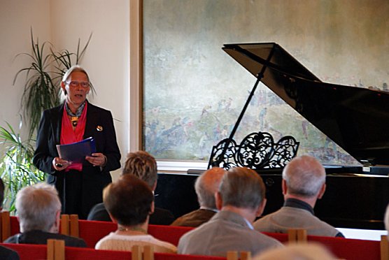 Lesung R. Grunow (Foto: Regionalmuseum Bad Frankenhausen) Lesung R. Grunow (Foto: Regionalmuseum Bad Frankenhausen)