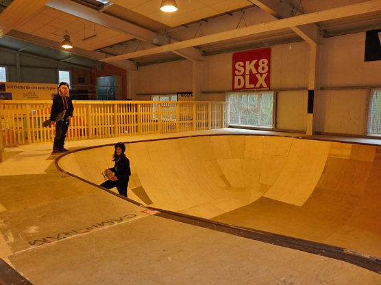 Skate-Arena nach Umbau (Foto: Karl-Heinz Herrmann) Skate-Arena nach Umbau (Foto: Karl-Heinz Herrmann)