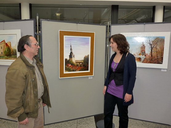 Ausstellung er&ouml;ffnet (Foto: Karl-Heinz Herrmann)