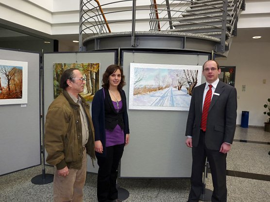 Ausstellung er&ouml;ffnet (Foto: Karl-Heinz Herrmann)