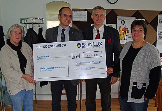 Spende von Firmen (Foto: MDB Steffen Lemme) Spende von Firmen (Foto: MDB Steffen Lemme)