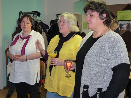 Zweimal Grund zum Feiern (Foto: Karl-Heinz Herrmann)