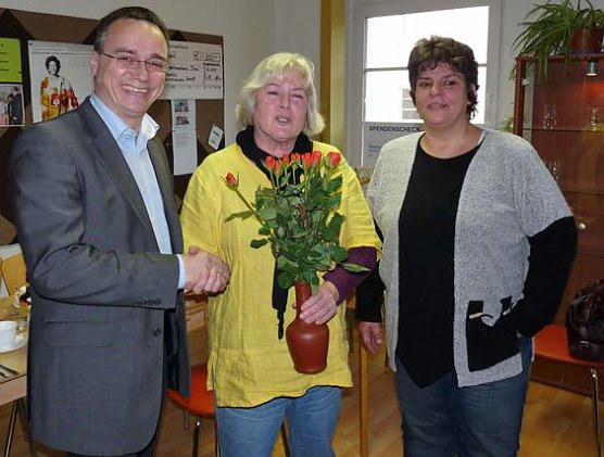 Zweimal Grund zum Feiern (Foto: Karl-Heinz Herrmann)
