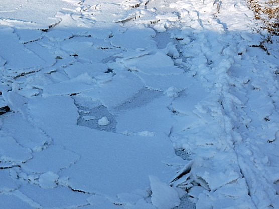 Vorsicht Eis! (Foto: Karl-Heinz Herrmann) Vorsicht Eis! (Foto: Karl-Heinz Herrmann)