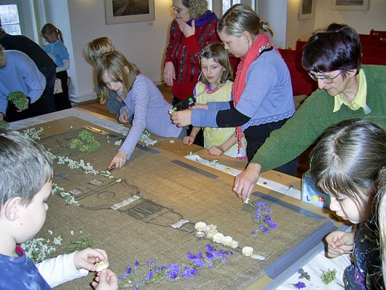 Bastelei in den Winterferien (Foto: Regionalmuseum Bad Frankenhausen) Bastelei in den Winterferien (Foto: Regionalmuseum Bad Frankenhausen)