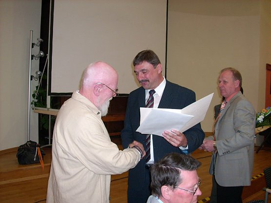 Ehrengabe der Stadt Sondershausen (Foto: Karl-Heinz Herrmann)