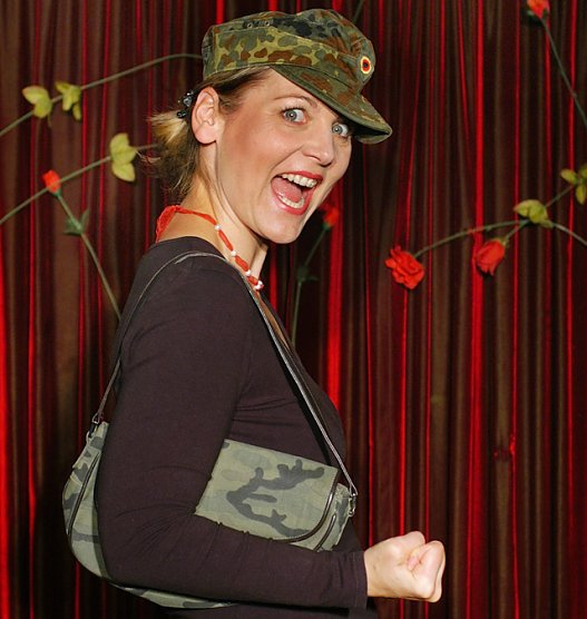 Andrea Kulka mit musikalischer Begleitung (Foto: Regionalmuseum Bad Frankenhausen)