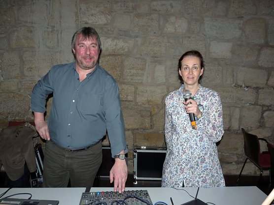 Feiern nach der Arbeit (Foto: Karl-Heinz Herrmann)