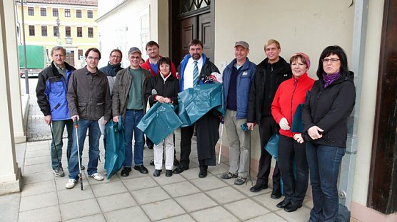 Aktion "Saubere Stadt" beginnt (Foto: Stadt Sondershausen) Aktion "Saubere Stadt" beginnt (Foto: Stadt Sondershausen)