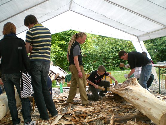 Holzworkshop (Foto: Kreisjugendring)