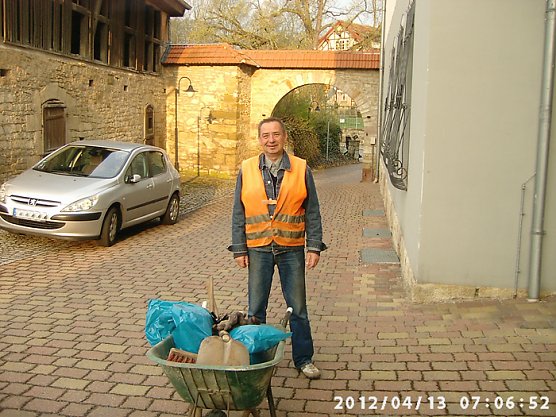 Danke Rainer K&ouml;nig! (Foto: Stadt Ebeleben)