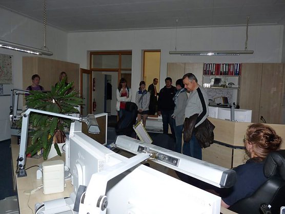 Bei der Arbeit geschnuppert (Foto: Karl-Heinz Herrmann)