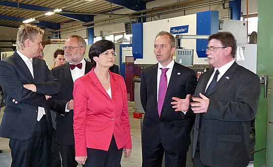 Linn High Therm GmbH besucht (Foto: Karl-Heinz Herrmann)