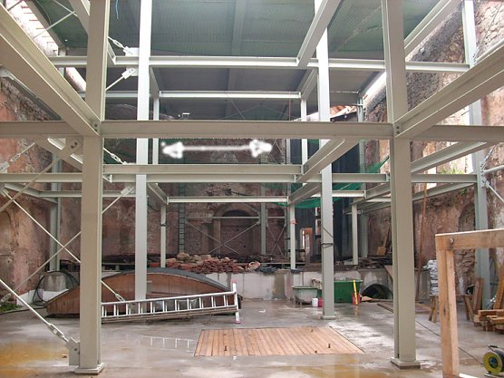 Stand Bau Cruciskirche Sondershausen (Foto: Karl-Heinz Herrmann)