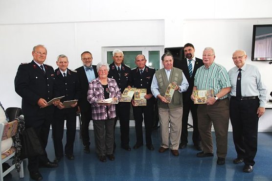 Verdiente Kameraden ausgezeichnet (Foto: G&uuml;nter Herting)