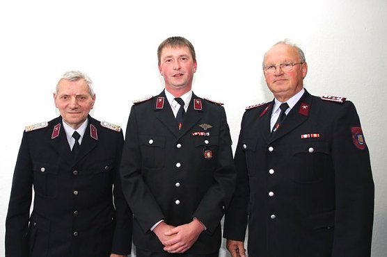 Verdiente Kameraden ausgezeichnet (Foto: G&uuml;nter Herting)