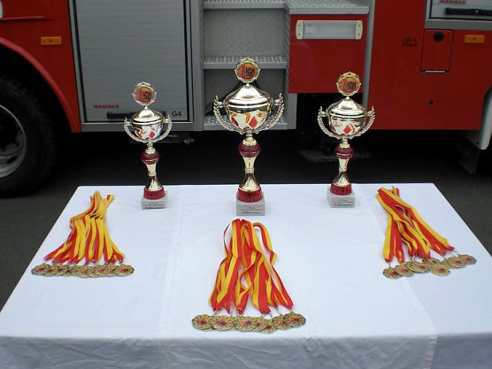 Feuerwehrjugend im Einsatz (Foto: Jugendfeuerwehr Bad Frankenhausen)