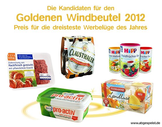 Dir fünf Kandidaten (Foto: foodwatch) Dir fünf Kandidaten (Foto: foodwatch)