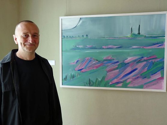 "Malerei - Aquarelle - Zeichnungen" (Foto: Karl-Heinz Herrmann)