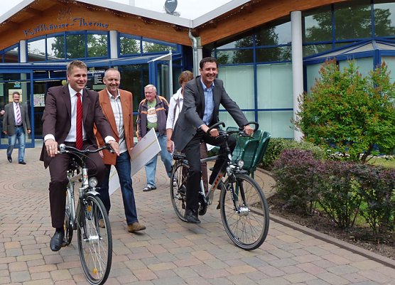 Erstes Dienstfahrrad? (Foto: Stadt Bad Frankenhausen)