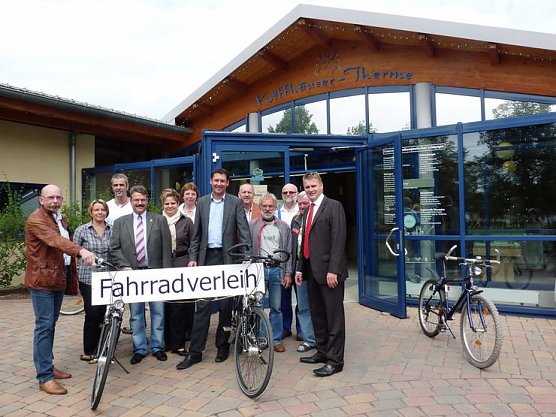 Fahrradverleih er&ouml;ffnet (Foto: Karl-Heinz Herrmann)