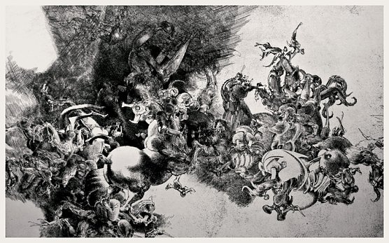 Les Visionnaires (Foto: Panoramamuseum Bad Frankenhausen) Les Visionnaires (Foto: Panoramamuseum Bad Frankenhausen)