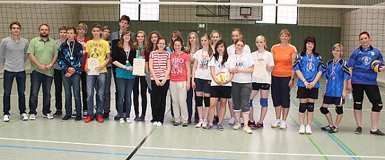 Kreisjugendspiele im Volleyball (Foto: Andreas Reich)