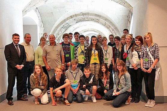 Gymnasiasten in Berlin (Foto: MDB Kurth) Gymnasiasten in Berlin (Foto: MDB Kurth)