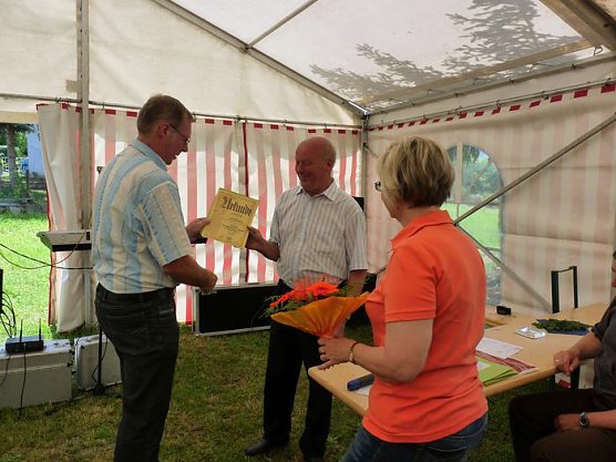 Jubiläum gefeiert (Foto: Karl-Heinz Herrmann) Jubiläum gefeiert (Foto: Karl-Heinz Herrmann)