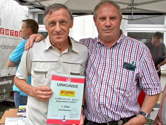 Fairste Mannschaft (Foto: B. Wollweber) Fairste Mannschaft (Foto: B. Wollweber)