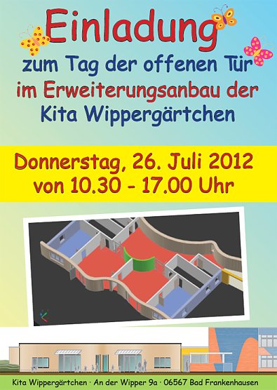 Offene T&uuml;r Wipperg&auml;rtchen (Foto: Stadt Bad Frankenhausen)