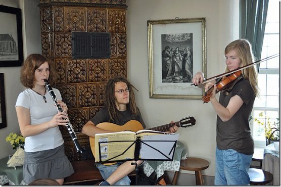Ein musikalischer Blumenstrau&szlig; (Foto: Edith Baars)