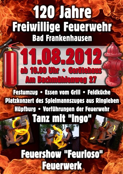 Feuerwehrfest (Foto: Stadt Bad Frankenhausen)