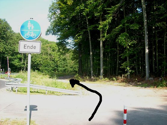 Verklappsung oder Unversch&auml;mtheit (Foto: Karl-Heinz Herrmann)