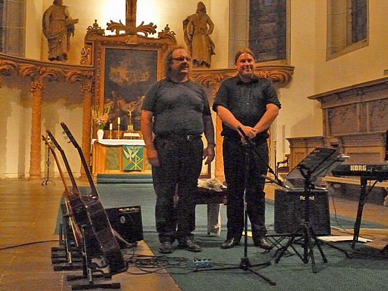 Konzert für Gitarre und Tasten (Foto: Jürgen Kieper) Konzert für Gitarre und Tasten (Foto: Jürgen Kieper)