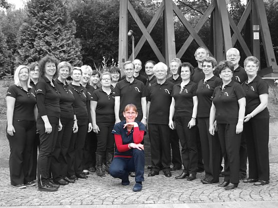 Viel Gesang auf kleiner Scheibe (Foto: Chorensemble "Cantamus" Nordhausen e. V.) Viel Gesang auf kleiner Scheibe (Foto: Chorensemble "Cantamus" Nordhausen e. V.)