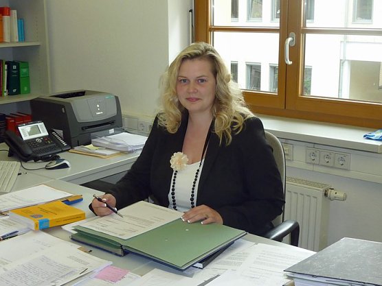 Amtsantritt im Landratsamt (Foto: Landratsamt Kyffh&auml;userkreis)