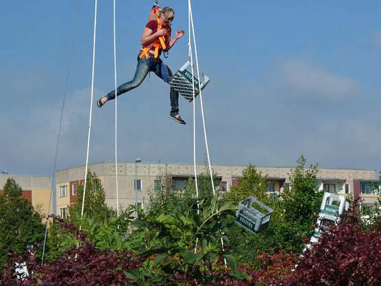 Schon flei&szlig;ig gel&ouml;scht (Foto: Karl-Heinz Herrmann)