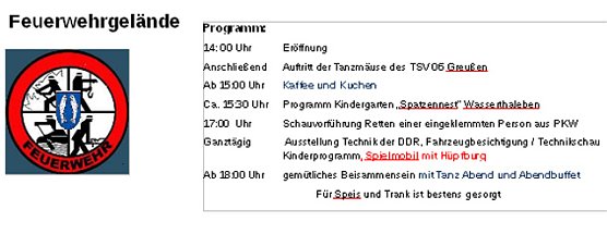 Erstmals Tore ge&ouml;ffnet (Foto: FFW Wasserthaleben)