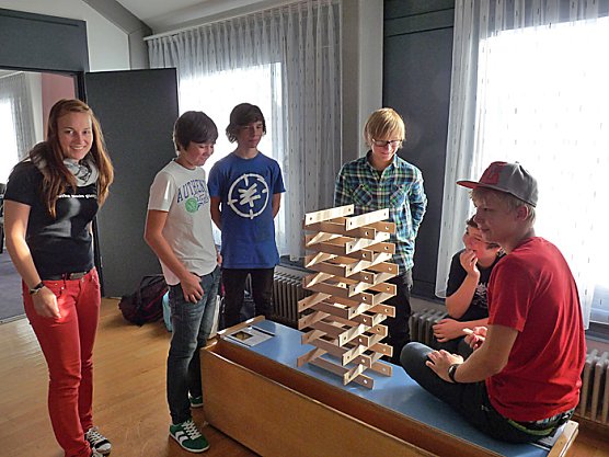 Mathematik zum Anfassen (Foto: Karl-Heinz Herrmann)