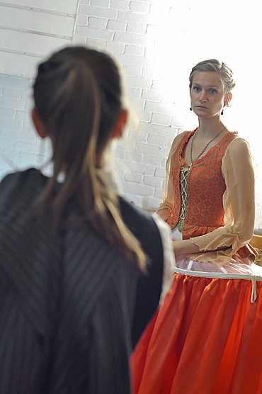 Theaterspektakel auf Schloss Wiehe (Foto: Stadt Wiehe)