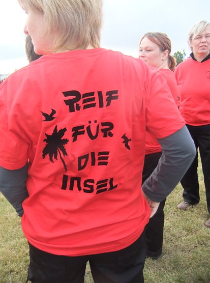 Reif f&uuml;r die Insel (Foto: FFW Himmelsberg)