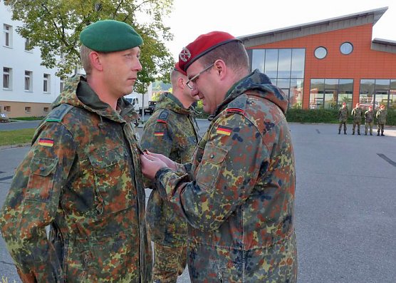 Der besondere Quartalsappell (Foto: Karl-Heinz Herrmann)