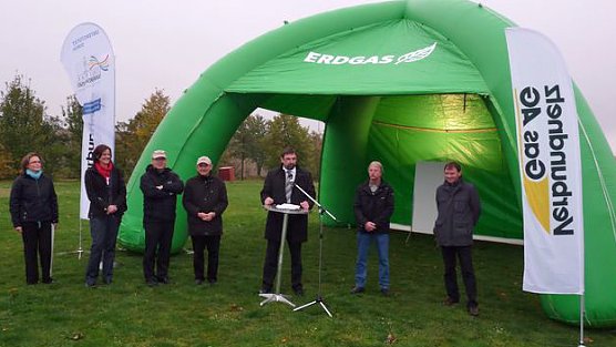 Flamme in Oberspier (Foto: Karl-Heinz Herrmann) Flamme in Oberspier (Foto: Karl-Heinz Herrmann)