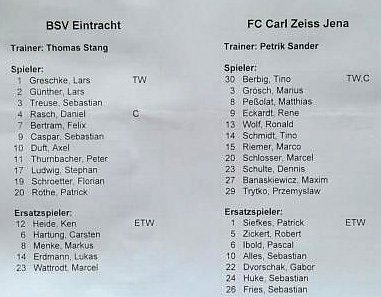 Fußball vom Samstag (Foto: BSV Eintracht Sondershausen) Fußball vom Samstag (Foto: BSV Eintracht Sondershausen)