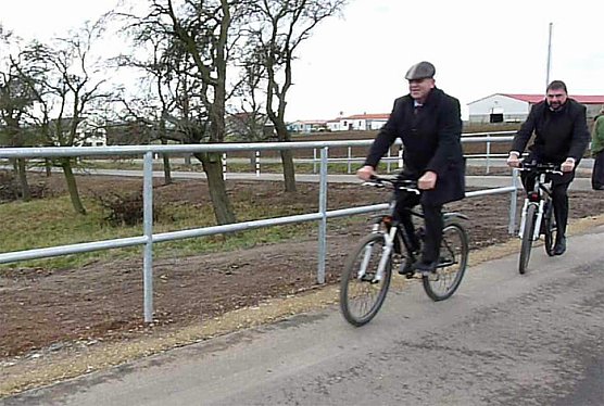Weiteres Teilst&uuml;ck eingeweiht (Foto: Karl-Heinz Herrmann)