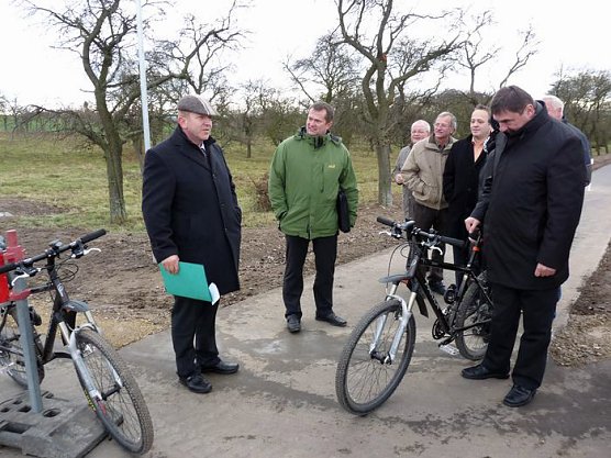 Weiteres Teilst&uuml;ck eingeweiht (Foto: Karl-Heinz Herrmann)