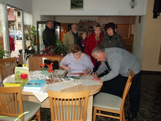 Gesamtvorstand der Gartenfreunde tagte (Foto: Thomas Leipold) Gesamtvorstand der Gartenfreunde tagte (Foto: Thomas Leipold)