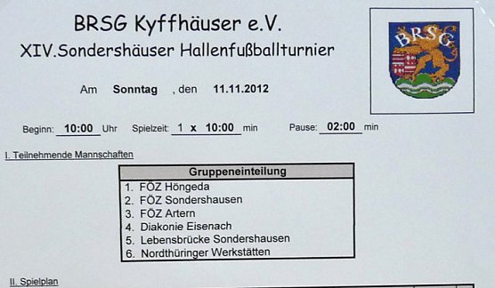 Fußballturnier der BRSG (2) (Foto: Karl-Heinz Herrmann) Fußballturnier der BRSG (2) (Foto: Karl-Heinz Herrmann)