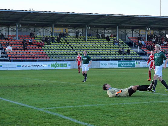 Wieder ohne Tore? (Foto: Karl-Heinz Herrmann) Wieder ohne Tore? (Foto: Karl-Heinz Herrmann)